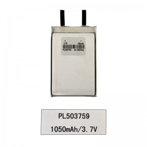 Cyfrowy akumulator litowo-jonowy 3,7 V 1050 mAh Lipo Polimer
